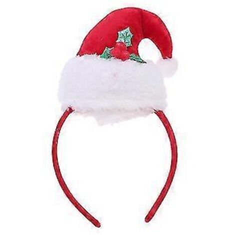 Bandeau décoratif de Noël, adorable bandeau pour cheveux, chapeau, serre-tête, décoration de Noël, cadeaux de fête, articles de décoration