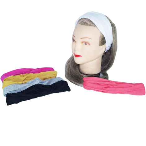 Bandeau élastique 2 Pièces En Coton Unicolore
