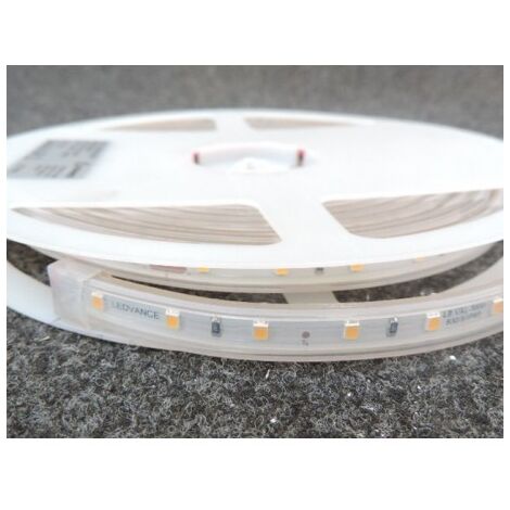Bandeau LED 11W/m 3000K 3973lm longueur 5m souple étanche alim 24V (non incl) IP65 OSRAM LEDVANCE 296459