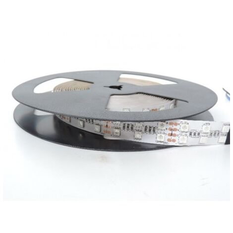 Bandeau LED 28.8W/m RVB flexible intérieur longueur 5m 120leds/m alimentation 24V DC (non incl) IRC80 IP20 TRAJECTOIRE 003789