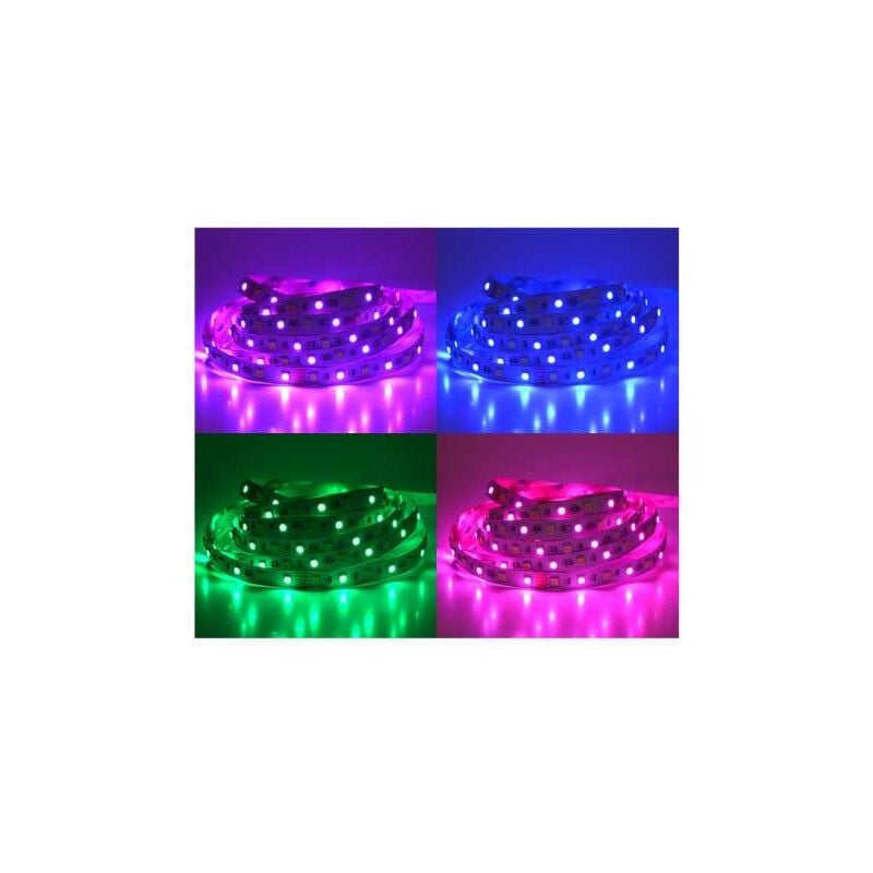 Bande Led Couleurs+blanc 5 M 60 Leds 14,4 W / M Ip20 24v