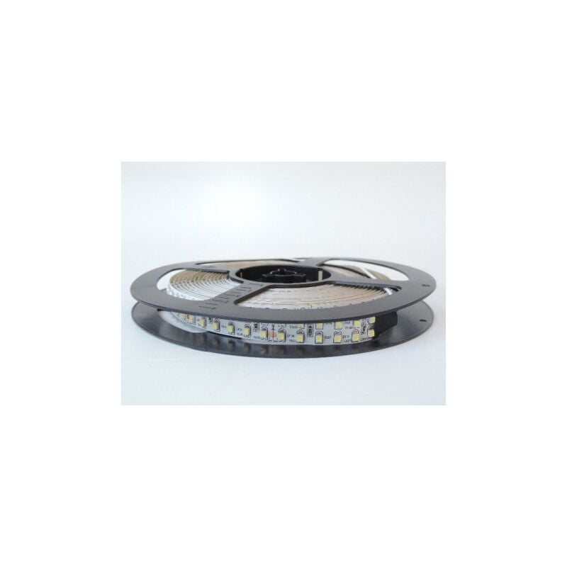 Bandeau LED 19.2W/m blanc 6000K flexible intérieur longueur 5m 240leds/m alim 24V DC (non incl) IRC80 IP20 TRAJECTOIRE 003774