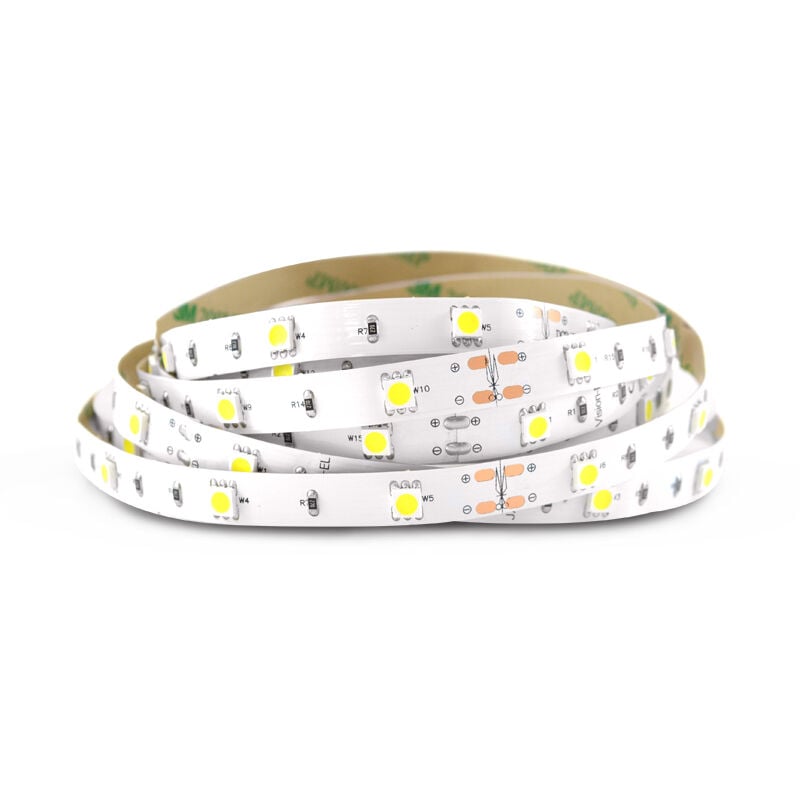 Vision-el - Rubans strips 7,2W/m - 5 mètres 30 led eco rgb - IP65 - 12V pu