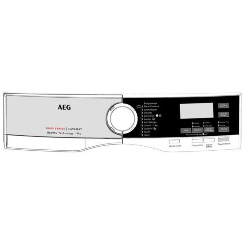 AEG - Bandeau poignee pour lave-linge 14007576002