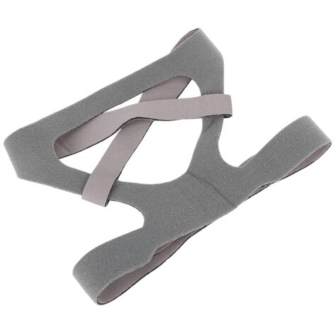 Bandeau Respiratoire Lavable et Respirant - Masque de Protection avec Bande Frontale (Gris)