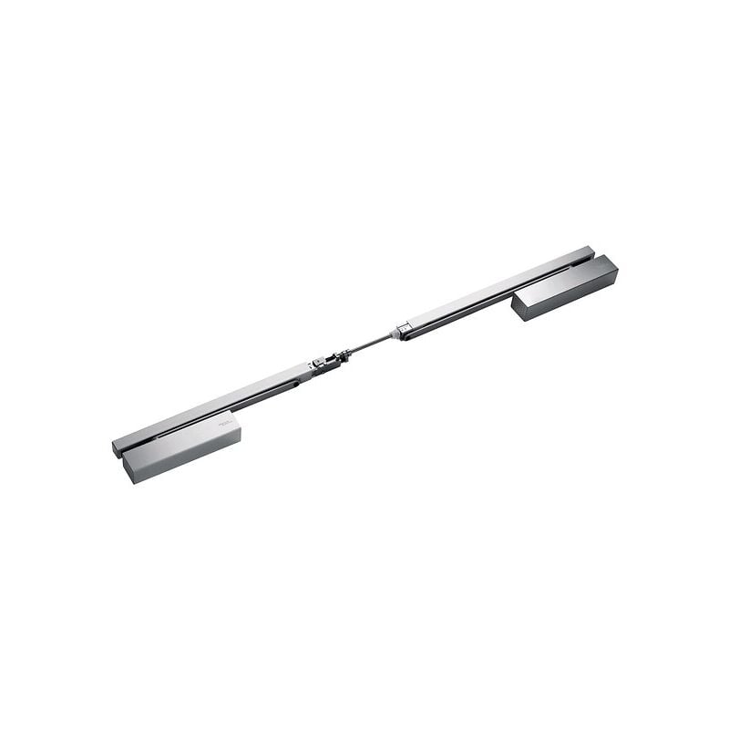 Dormakaba - Bandeau sélecteur de fermeture gsr Easy sans recoupe 930/630, 2x730 ou 930/530 pose avec ts 90,91,92,93 côté paumelles argent