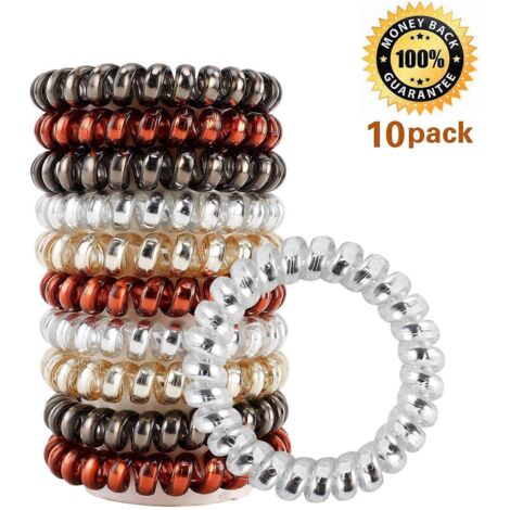 Bandeau spirale, bandeau enroulé, bandeau pour cheveux, bandeau cordon téléphonique, bandeau élastique