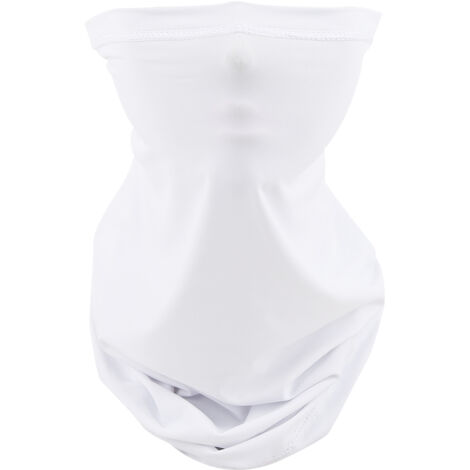 Bandeau Sport Extensible Homme Femme - Protection UV pour Cyclisme et Randonnée - Blanc Respirant