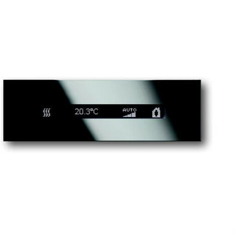 Bandeau Supérieur Avec Affichage Temp. Prion Verre Noir 2CKA006310A0183 ABB 589368