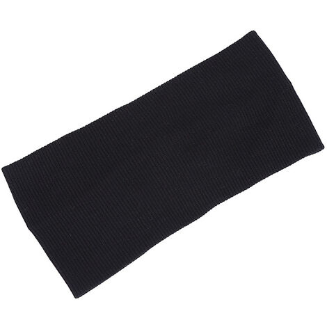 Bandeaux Bandeaux athlétiques Bandeau de sport pour filles et garçons  Bandeau élastique évacuant l'humidité pour enfants et adolescents, noir 