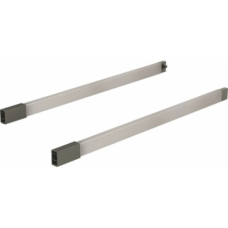 Hettich - Bandeaux latéraux articech - Décor : Argent - Longueur : 300 mm