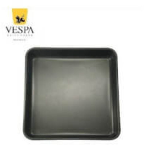 Bandeja cuadrada de aluminio antiadherente para Vespa - 34 cm