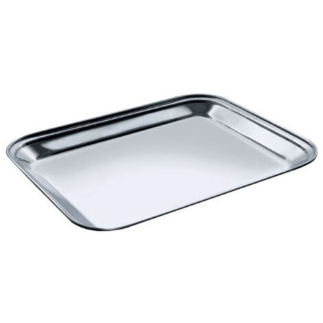 Bandeja de acero rectangular de 30x23 cm Salvi