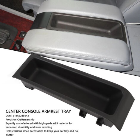 Bandeja de almacenamiento para consola central 51168215943 para BMW Serie 5 E39, ABS resistente