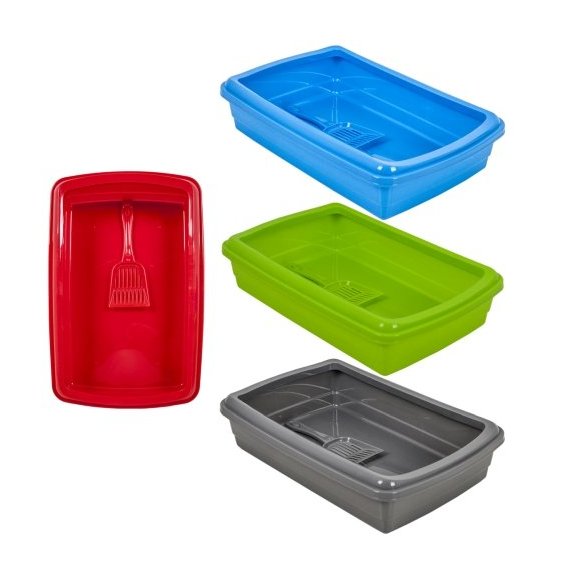 

Bandeja de arena - Caja Gatera (Azul) - Plasticforte