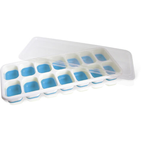 Bandeja de cubitos Vin Bouquet fie047 silicona flexible con tapa