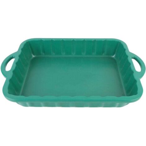 Bandeja de drenaje de aceite de automóvil, colector grande de plástico para el cambio de motor