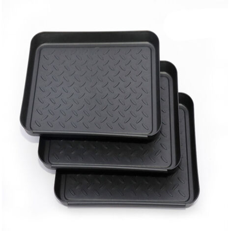 Bandeja de entrada lavable de 3 piezas [bandeja] Multifuncional para plantas, herramientas y objetos pequeños