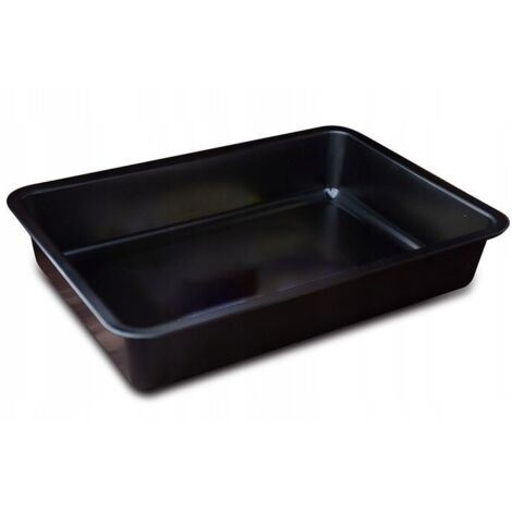 Bandeja de horno antiadherente 34x23 cm negra SNB