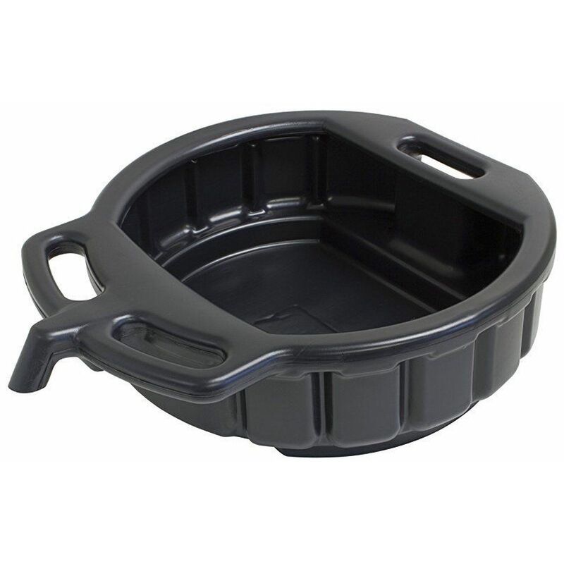 

Bandeja De Plastico Negra Recogedora Vaciado de Aceite 10 Litros Car Tools
