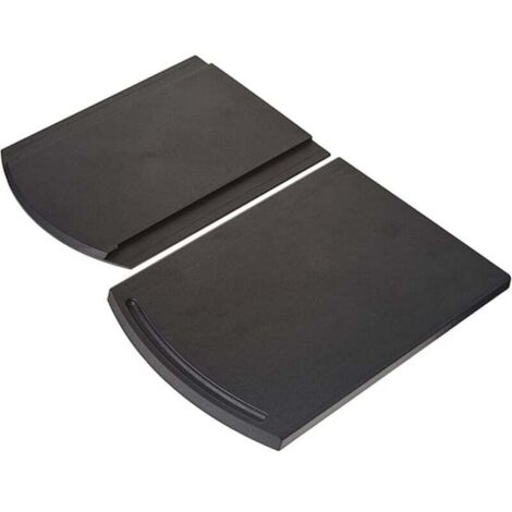 Bandeja deslizante multifuncional negra para cocina doméstica, tapete extensible para cafetera, licuadora, procesador de alimentos, electrodomésticos, tostadora