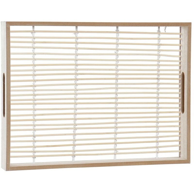 

Bandeja DKD Home Decor Rejilla Ratán Madera MDF (40 x 5 x 30 cm)