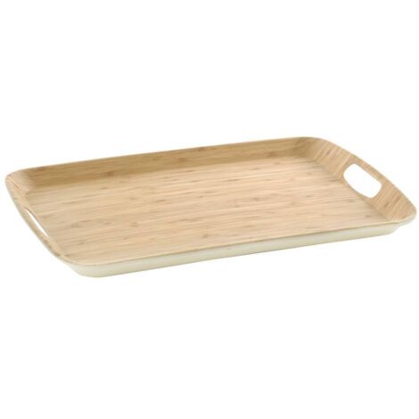 Bandeja efecto bambú 38x26cm - 5five