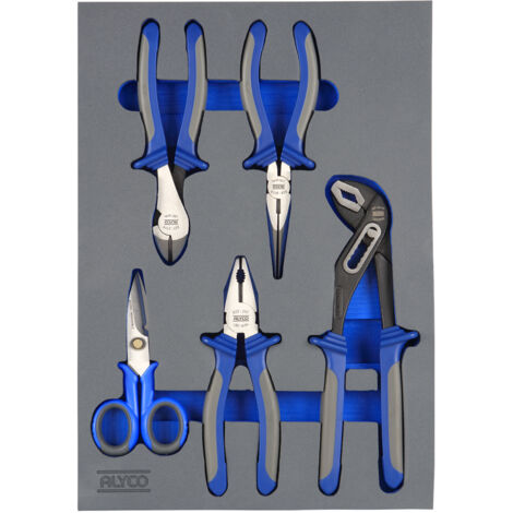 Bandeja espuma c/Alicates 280x400x35 ALYCO