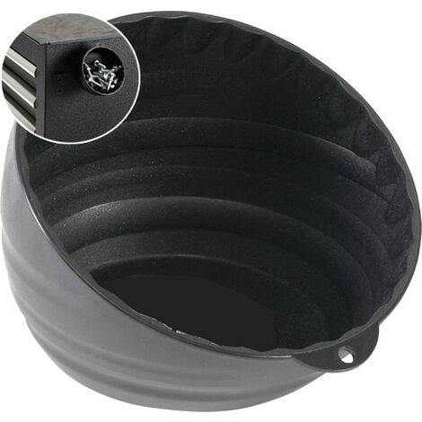 Bandeja Imantada para tornillos 150mm Para Taller Redonda Magentica para Tornillos, Tuercas, Piezas Metalicas etc con cubierta