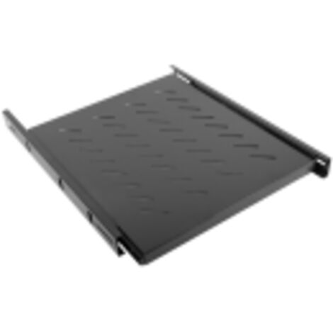 BANDEJA LANBERG DESLIZANTE 1U 463x550MM HASTA 60KG RACK DE 19 NEGRO