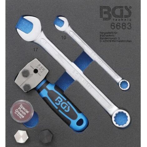 Bandeja para carro 1/6: Abocardador  DIN 4,75 mm (3/16")