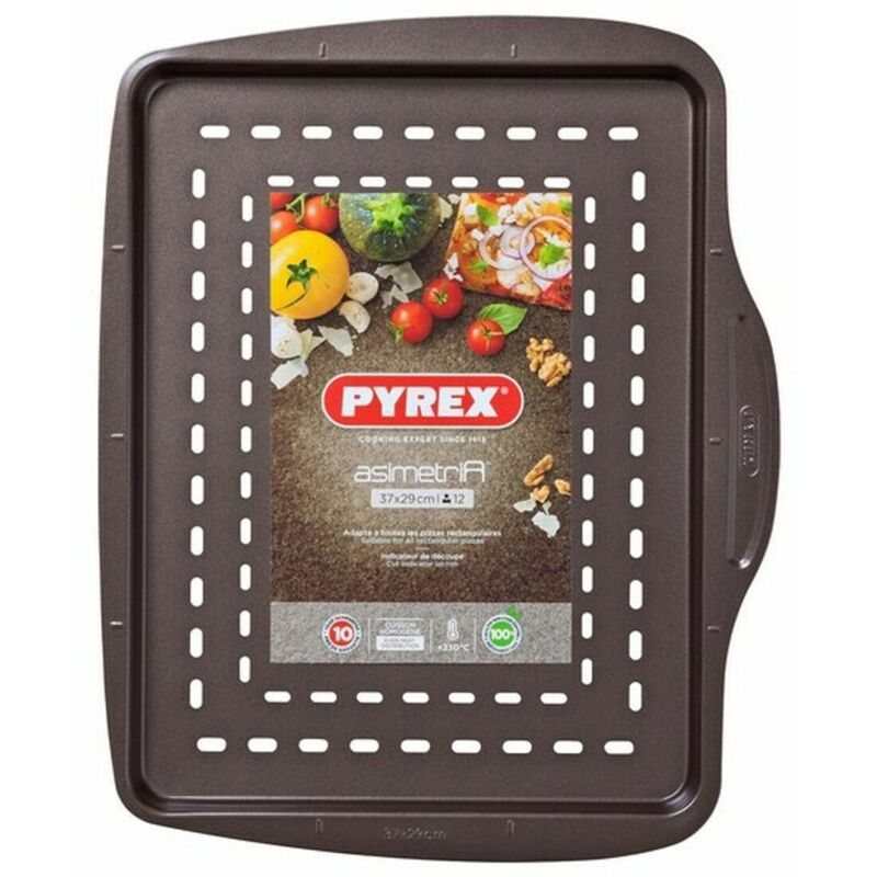 

Bandeja Para Horno Pizza Asimetria Acero Galvanizado (37 Cm) - Pyrex