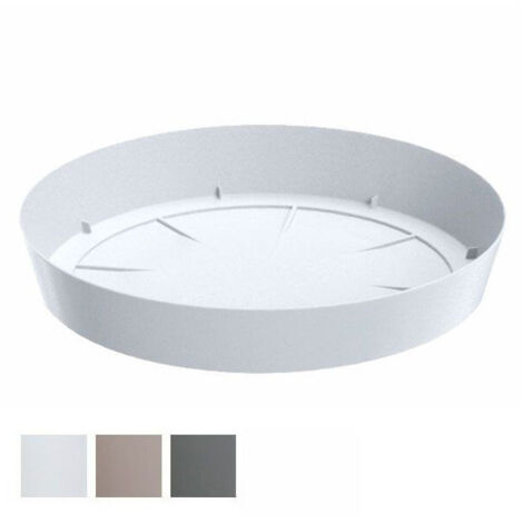 Bandeja para macetas Lofly redonda gris 27 Pplast