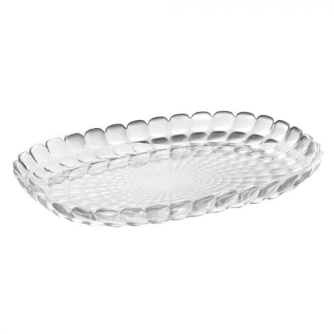 Bandeja pequeña transparente