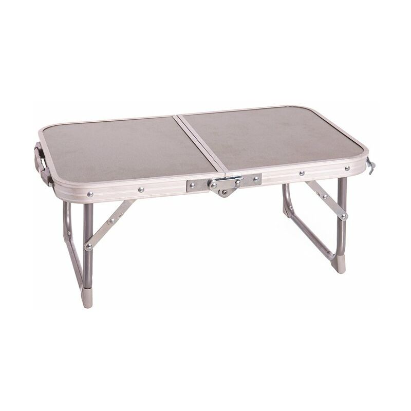 

Mesa plegable de madera/acero gris playa