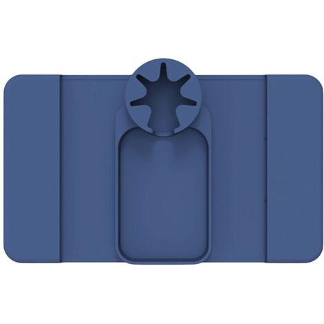 Bandeja portavasos de silicona impermeable con bolsillos laterales para el reposabrazos del sofá, apta para vasos, teléfonos, tabletas y mandos a distancia.