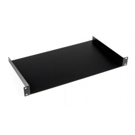 Bandeja Rack 19in Fija Frontal 1U Fondo 250mm