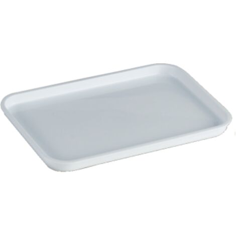Bandeja rectangular 21130 DENOX- FAMESA Pequeña Blanco