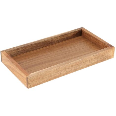 Bandeja rectangular de acacia - acacia - Tendance