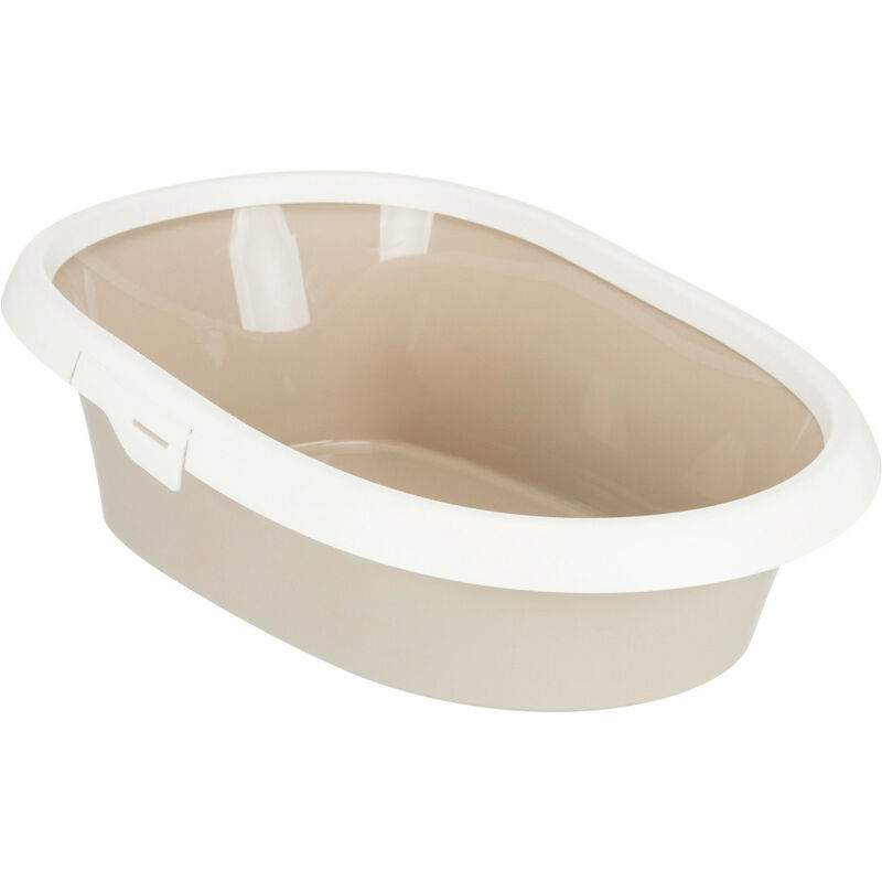 

Animallparadise - Bandeja sanitaria Paulo, con borde de tamaño 39 x 17 x 58 cm, para gatos