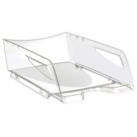 Bandeja sobremesa cep maxi de gran capacidad 386x270x115 mm plastico transparente