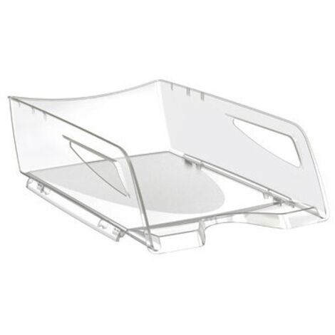 Bandeja sobremesa cep maxi de gran capacidad 386x270x115 mm plastico transparente