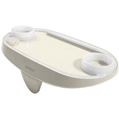 Bandeja soporte bebidas INTEX Spa + 2 posavasos y luz LED