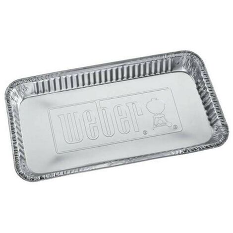 Bandejas de aluminio para barbacoa de carbón Weber 57 cm Weber Cod. 6454