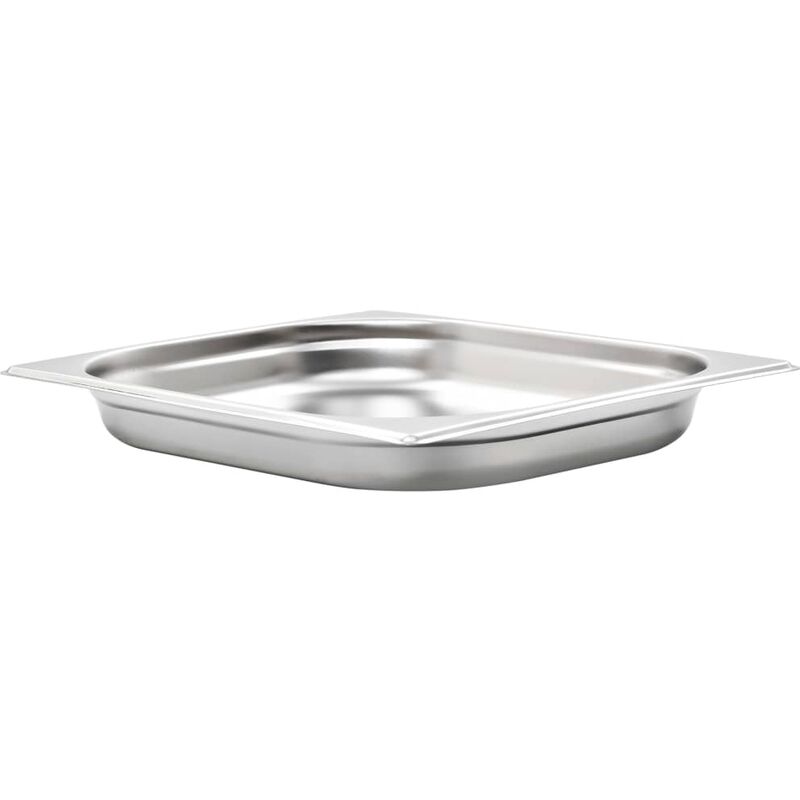 

Happyshopping - Bandejas Gastronorm 8 unidades GN 1/2 40 mm acero inoxidable