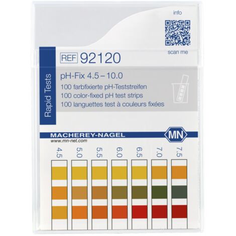 Bandelettes de mesure de pH