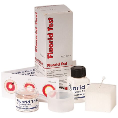 Bandelettes de mesure des Fluorures
