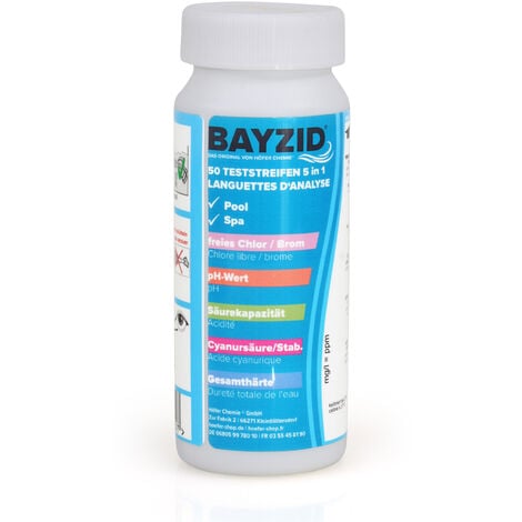 Bandelettes de test 5 en 1 (50 pièces)