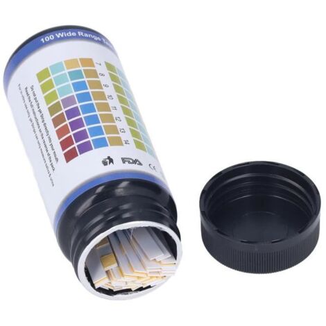 bandelettes de test d\'urine Bandelettes de test de pH Bandes de pH d\'application large d\'opération facile de méthode