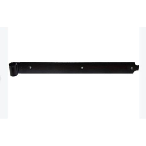 BANDELLA NORMALE SAGOMATA - 250x30MM - IN ACCIAIO VERNICIATO NERO